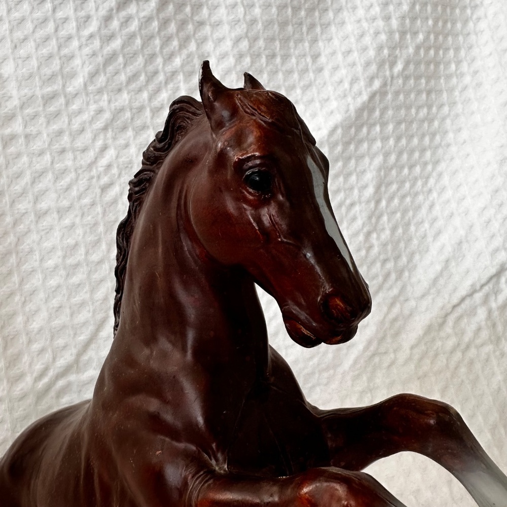 Vintage Breyer Woodgrain Rearing Fighting Stallion #931